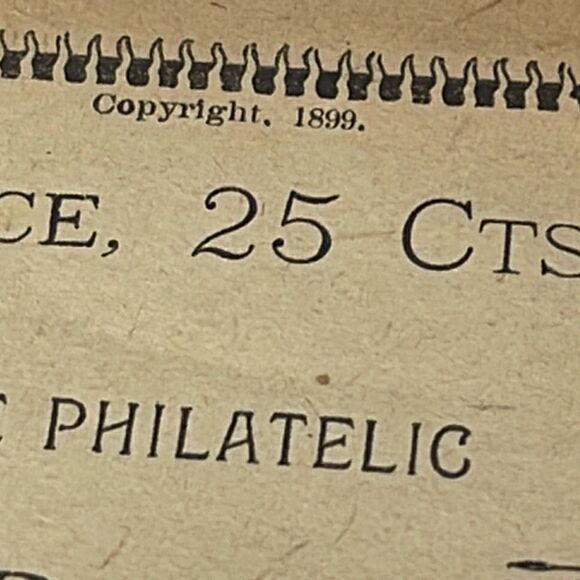 Antique Ephemera The Philatelic Stamp Value Book( pamphlet). - Picture 2 of 8